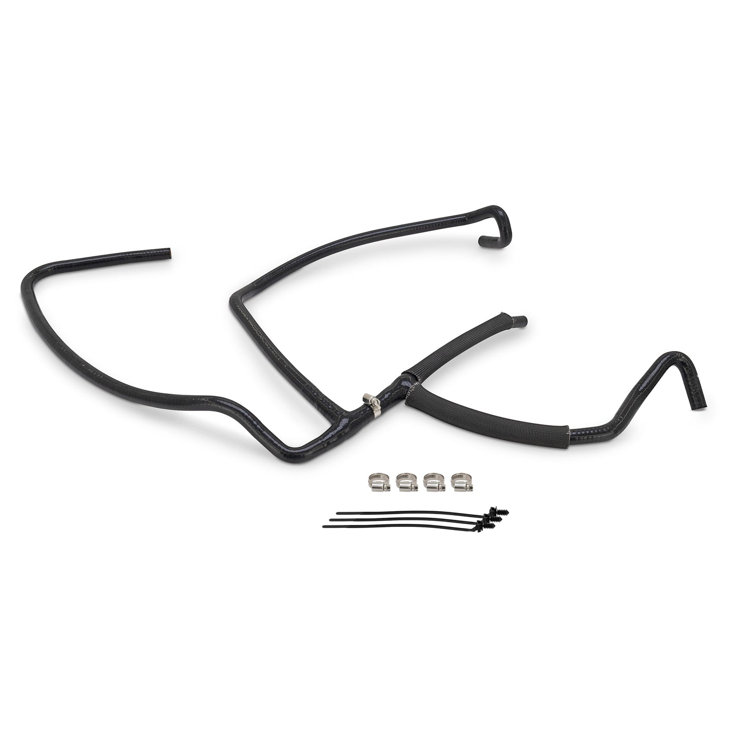 Mishimoto MMHOSE-F2D-11OV Silicone Coolant Overflow Hose, fits Ford 6.7L Powerstroke 2017-2019