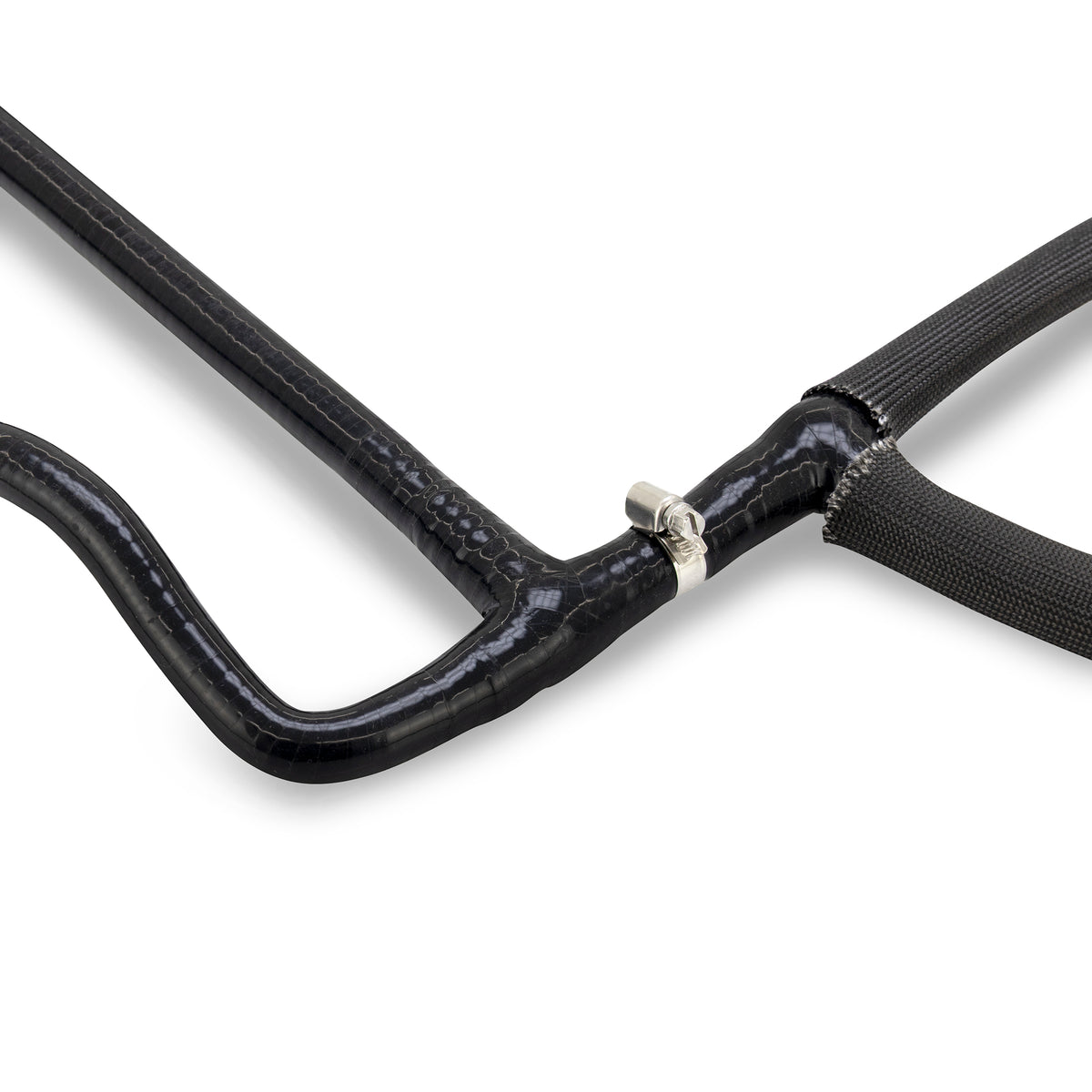 Mishimoto MMHOSE-F2D-11OV Silicone Coolant Overflow Hose, fits Ford 6.7L Powerstroke 2017-2019