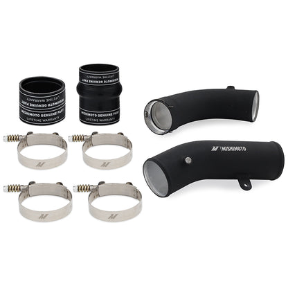 Mishimoto Intercooler Pipe Kit, Black, Cold-side, fits Chevrolet/GMC 6.6L Duramax 2017-19