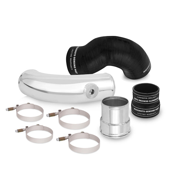 Mishimoto Intercooler Pipe Kit, Black, Cold-side, fits Ford 6.7L Powerstroke 2017+