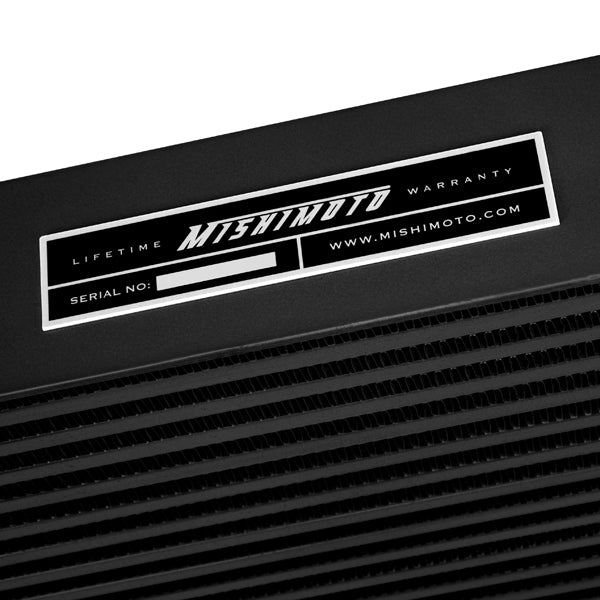 Mishimoto Intercooler, Black, fits Chevrolet/GMC 6.6L Duramax 2001-2005