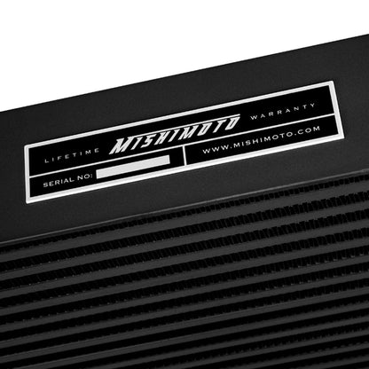 Mishimoto Intercooler, Black, fits Chevrolet/GMC 6.6L Duramax 2001-2005