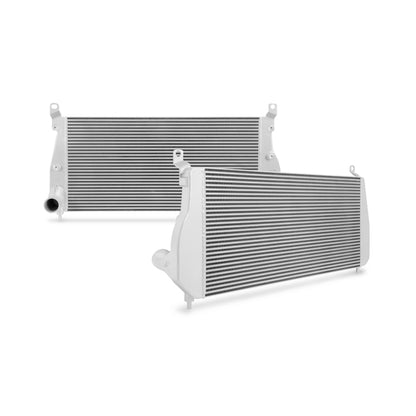 Mishimoto Intercooler, Silver, fits Chevrolet/GMC 6.6L Duramax 2001-2005