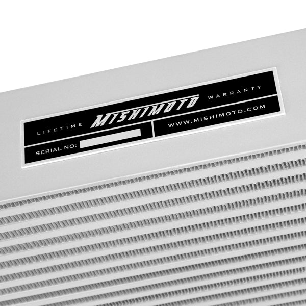 Mishimoto Intercooler, Silver, fits Chevrolet/GMC 6.6L Duramax 2001-2005