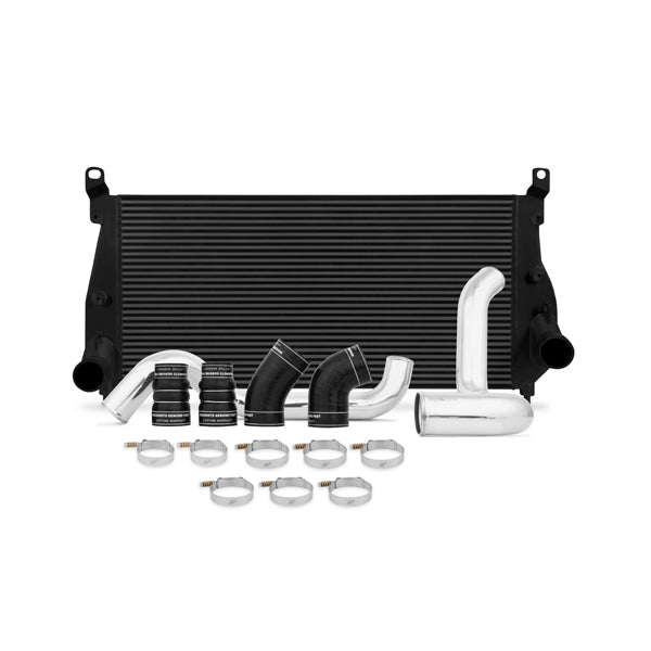 Mishimoto Intercooler Kit, Black/Polished, fits Chevrolet/GMC 6.6L Duramax 2002-2004.5