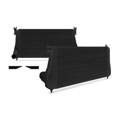 Mishimoto Intercooler, Black, fits Chevrolet/GMC 6.6L Duramax 2006-2010