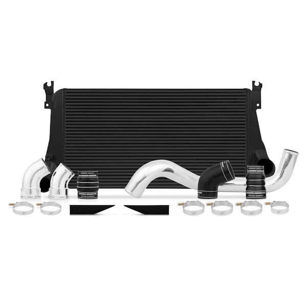 Mishimoto Intercooler Kit, Black/Polished, fits Chevrolet/GMC 6.6L Duramax 2006-2010