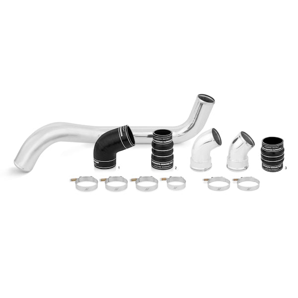 Mishimoto Intercooler Kit, Black/Polished, fits Chevrolet/GMC 6.6L Duramax 2006-2010