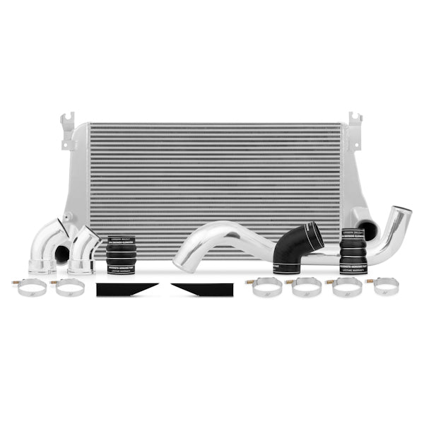 Mishimoto Intercooler Kit, Silver/Polished, fits Chevrolet/GMC 6.6L Duramax 2006-2010