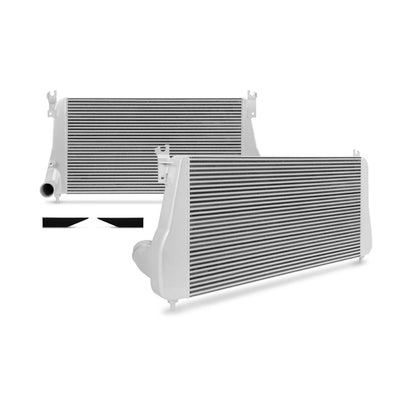 Mishimoto Intercooler, Silver, fits Chevrolet/GMC 6.6L Duramax 2006-2010
