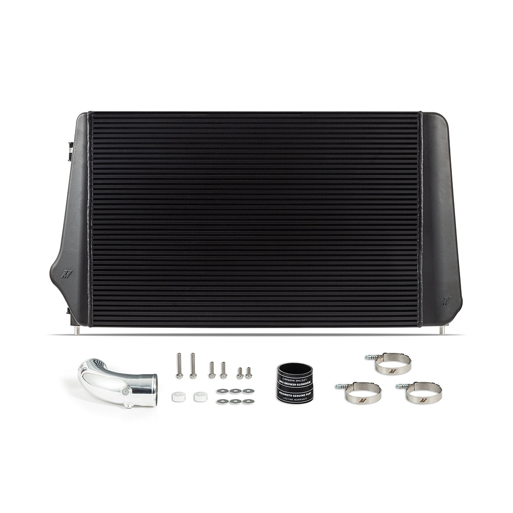 Mishimoto Intercooler, Black, fits Chevrolet/GMC 6.6L Duramax L5P 2017-2019
