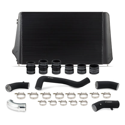 Mishimoto Intercooler Kit, Black/Black, fits Chevrolet/GMC 6.6L Duramax L5P 2017-2019