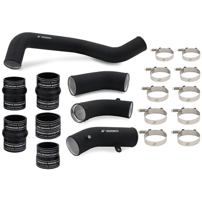 Mishimoto Intercooler Kit, Silver/Black, fits Chevrolet/GMC 6.6L Duramax L5P 2017-2019
