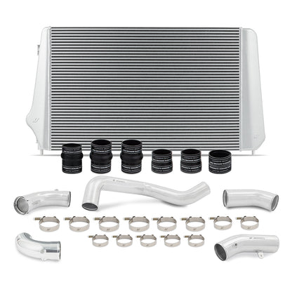Mishimoto Intercooler Kit, Silver/Polished, fits Chevrolet/GMC 6.6L Duramax L5P 2017-2019