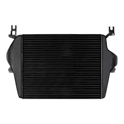 Mishimoto Cast End Tank Replacement Intercooler, Black, fits Ford 6.0L Powerstroke 2003-07
