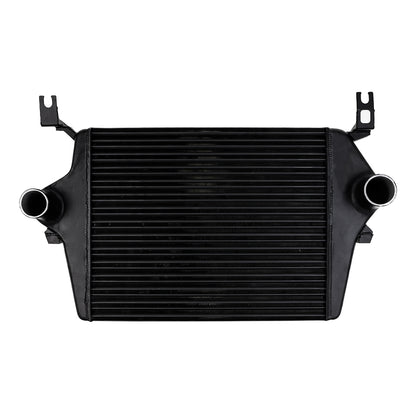 Mishimoto Cast End Tank Replacement Intercooler, Black, fits Ford 6.0L Powerstroke 2003-07