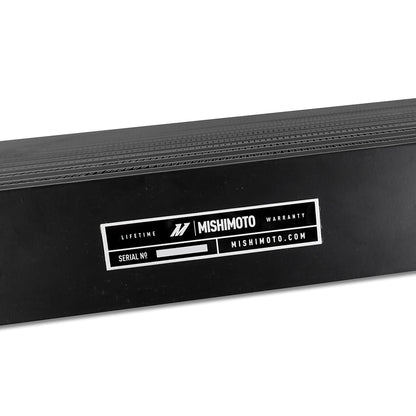 Mishimoto Cast End Tank Replacement Intercooler, Black, fits Ford 6.0L Powerstroke 2003-07