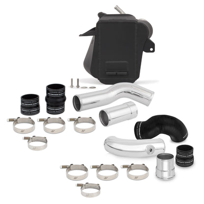 Mishimoto Air-to-Water Intercooler Kit, Black/Polished, fits Ford 6.7L Powerstroke 2011+