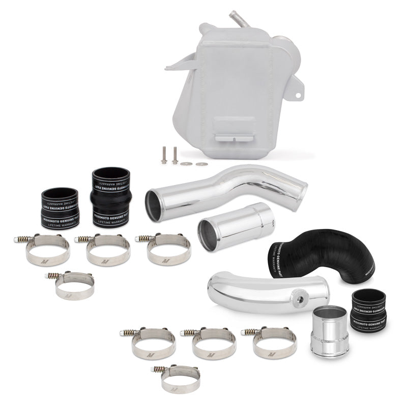 Mishimoto Air-to-Water Intercooler Kit, Silver/Polished, fits Ford 6.7L Powerstroke 2011+