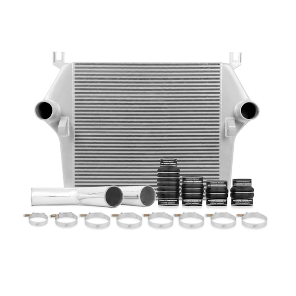 Mishimoto Intercooler Kit, Silver/Polished, fits Dodge 5.9L Cummins 2003-2007