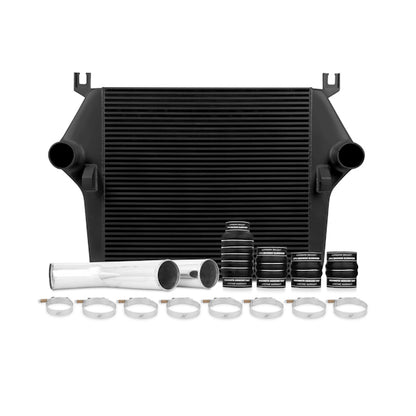 Mishimoto Intercooler Kit, Black/Polished, fits Dodge 6.7L Cummins 2007.5-2009