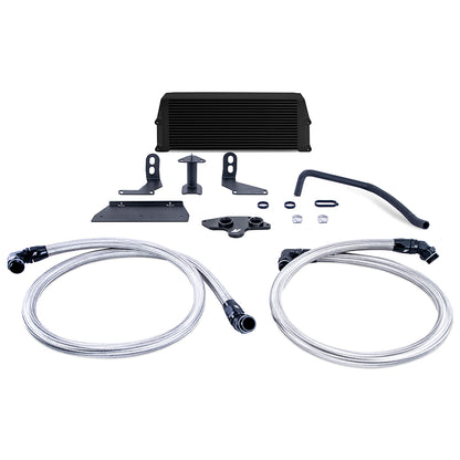 Mishimoto Oil Cooler Kit, Black, fits Ford 6.7L Powerstroke 2011-2019