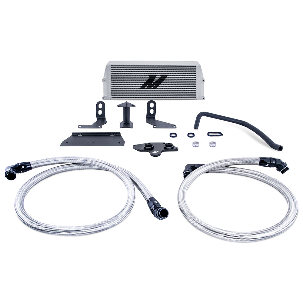 Mishimoto Oil Cooler Kit, Silver, fits Ford 6.7L Powerstroke 2011-2019