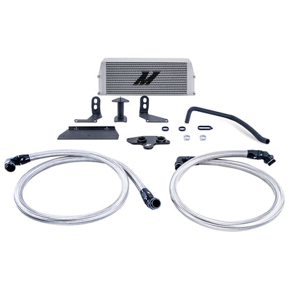 Mishimoto Oil Cooler Kit, Silver, fits Ford 6.7L Powerstroke 2011-2019