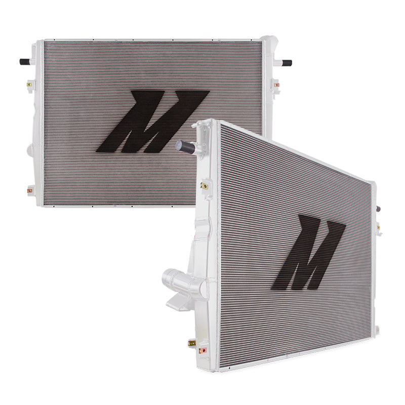 Mishimoto Performance Aluminum Radiator, Primary, fits Ford 6.7L Powerstroke 2011-2016