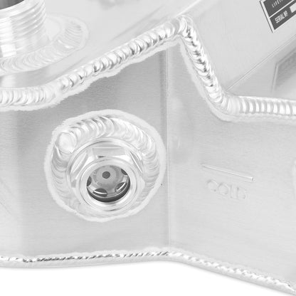 Mishimoto Aluminum Degas Bottle, Polished, fits Ford 6.0L Powerstroke 2003-2007