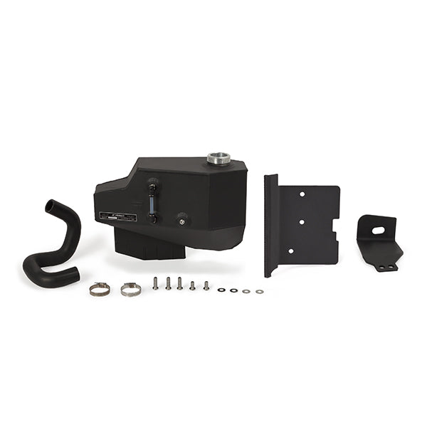 Mishimoto Aluminum Degas Tank, Black, fits Ford 6.4L Powerstroke 2008-2010