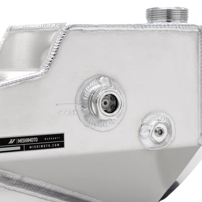 Mishimoto Aluminum Degas Tank, Natural, fits Ford 6.4L Powerstroke 2008-2010