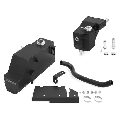 Mishimoto Aluminum Degas Tank Kit, Black, fits Ford 6.7L Powerstroke 2011-2019