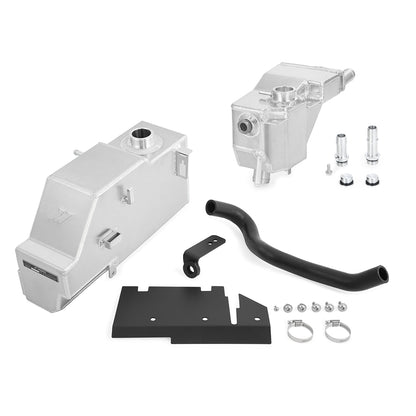 Mishimoto Aluminum Degas Tank Kit, Natural, fits Ford 6.7L Powerstroke 2011-2019