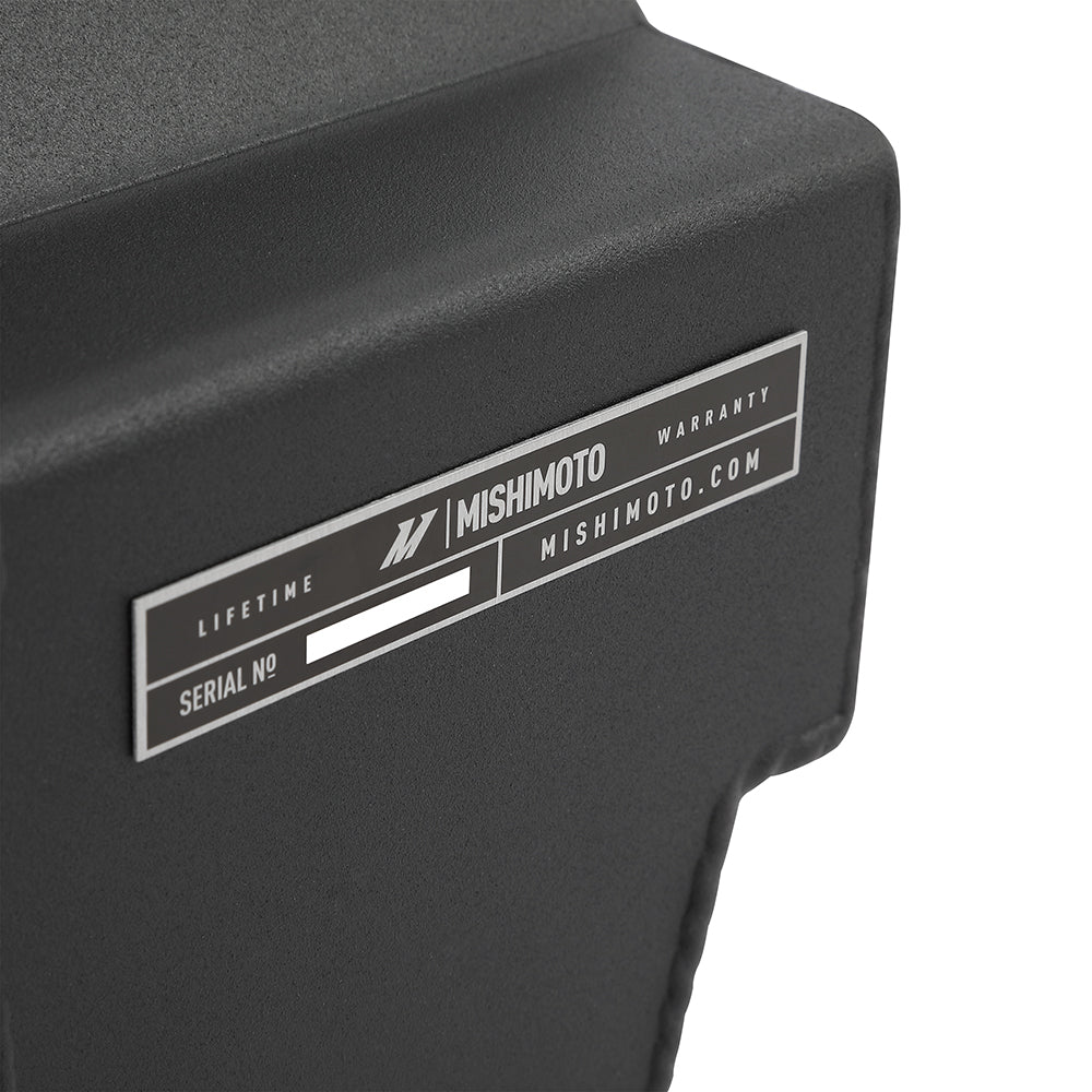 Mishimoto Aluminum Primary Degas Tank, Black, fits Ford 6.7L Powerstroke 2011-2019