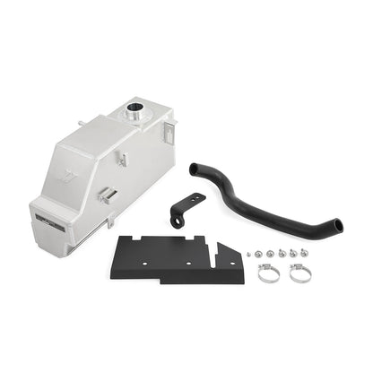Mishimoto Aluminum Primary Degas Tank, Natural, fits Ford 6.7L Powerstroke 2011-2019