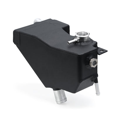 Mishimoto Aluminum Secondary Degas Tank, Black, fits Ford 6.7L Powerstroke 2011+