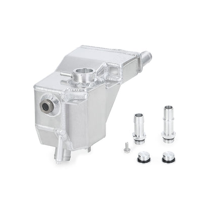 Mishimoto Aluminum Secondary Degas Tank, Natural, fits Ford 6.7L Powerstroke 2011+