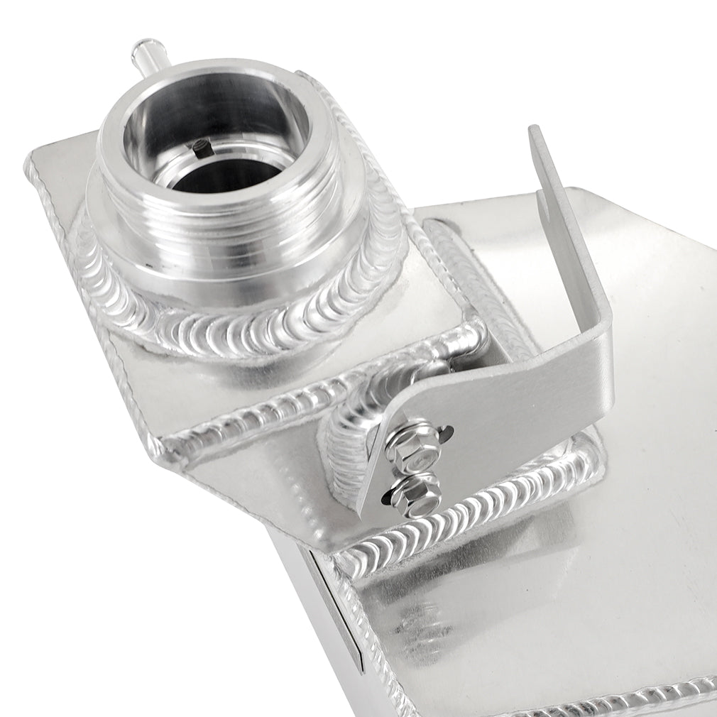 Mishimoto Aluminum Degas Tank, Natural, fits Ram 6.7L Cummins 2013-2018