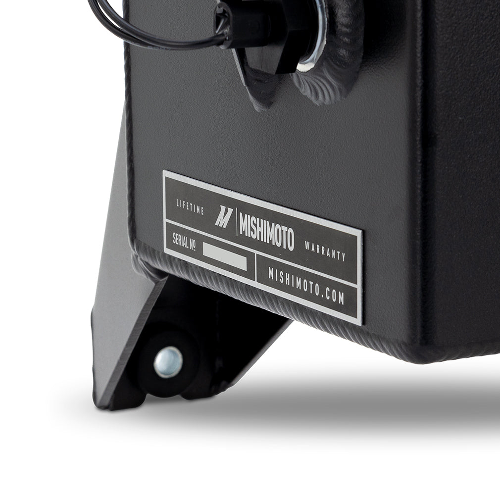 Mishimoto Aluminum Degas Tank, Black, fits Ram 6.7L Cummins 2019+