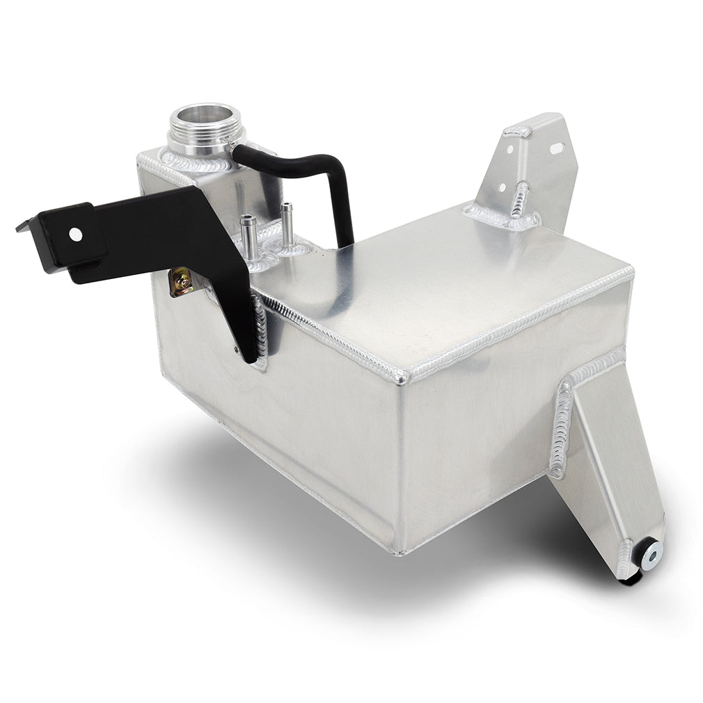 Mishimoto MMRT-RAM-19BK Aluminum Degas Tank, Natural, fits Ram 6.7L Cummins 2019+