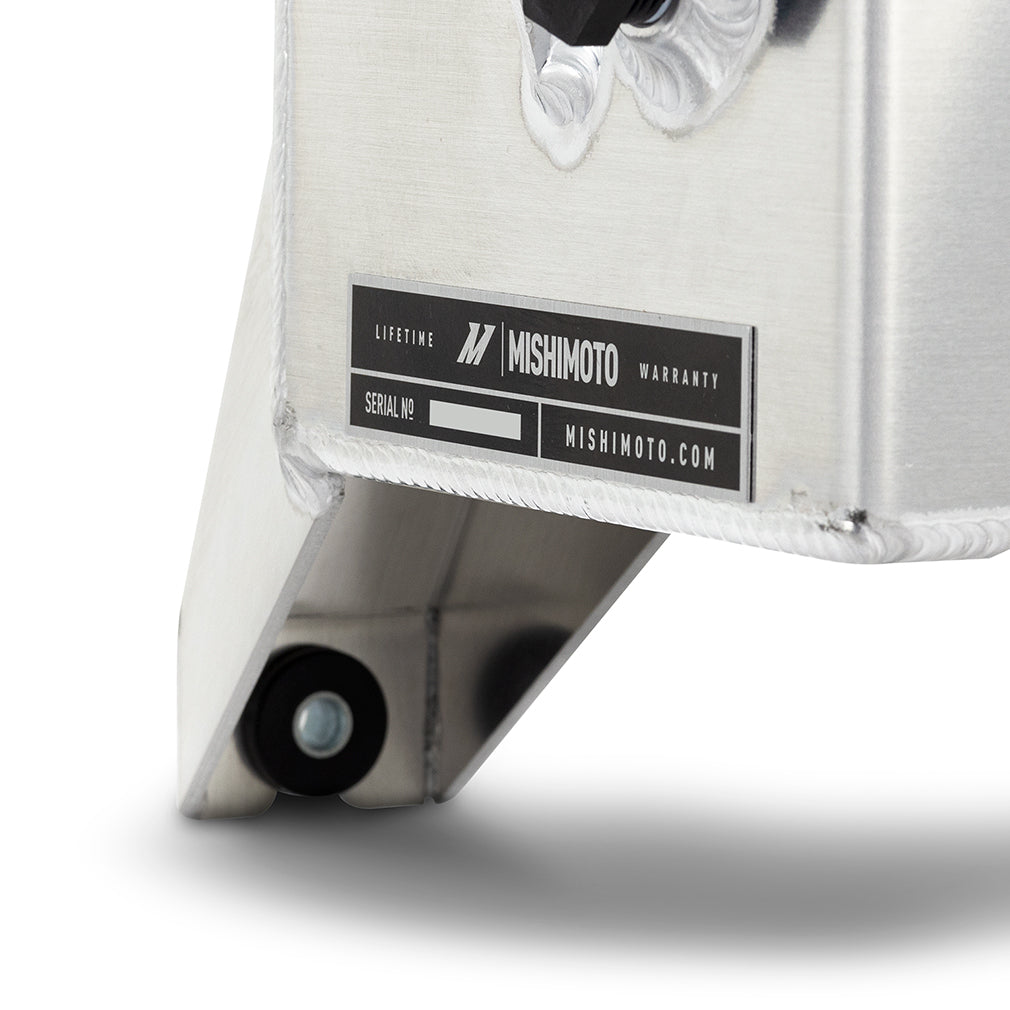 Mishimoto MMRT-RAM-19BK Aluminum Degas Tank, Natural, fits Ram 6.7L Cummins 2019+