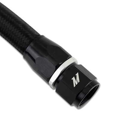 Mishimoto 10AN Braided Line, Black Nylon, 4 ft, w/ -10AN Fittings