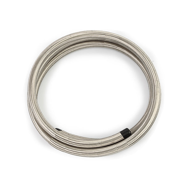 Mishimoto 6AN Braided Line, Stainless Steel, 10 ft