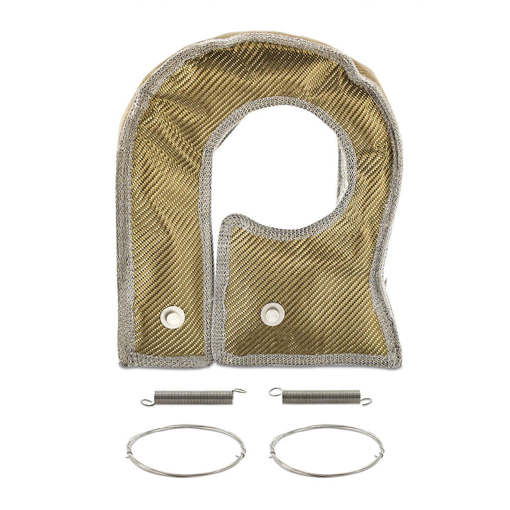 Mishimoto Titanium Turbo Blanket, fits Chevrolet/GMC 6.6L LB7 Duramax 2001-2004