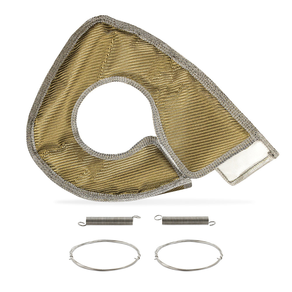 Mishimoto Titanium Turbo Blanket, fits Ford 6.0L Powerstroke 2003-2007