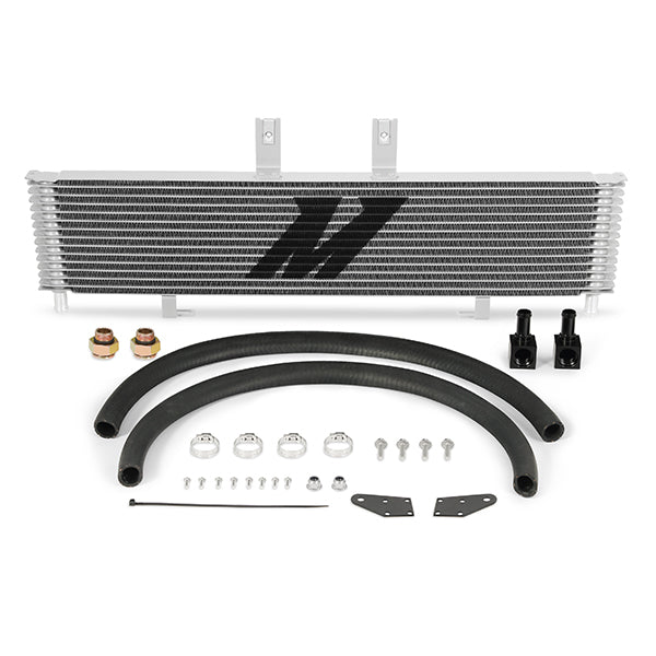 Mishimoto Transmission Cooler, Silver, fits Chevrolet/GMC 6.6L Duramax LB7/LLY 2003-2005