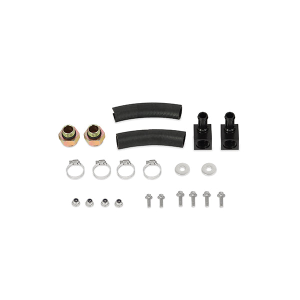 Mishimoto Transmission Cooler, Silver, fits Chevrolet/GMC 6.6L Duramax LBZ/LMM 2006-2010