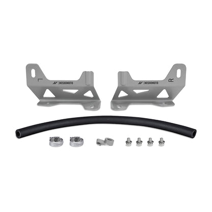 Mishimoto Transmission Cooler, Silver, fits Ford 6.4L Powerstroke 2008-2010