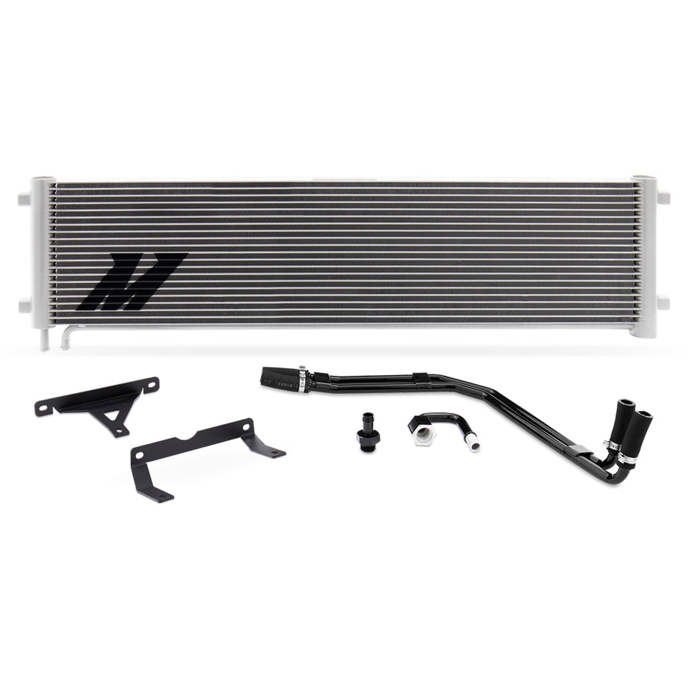 Mishimoto Transmission Cooler, Silver, fits Ford 6.7L Powerstroke 2017-2019